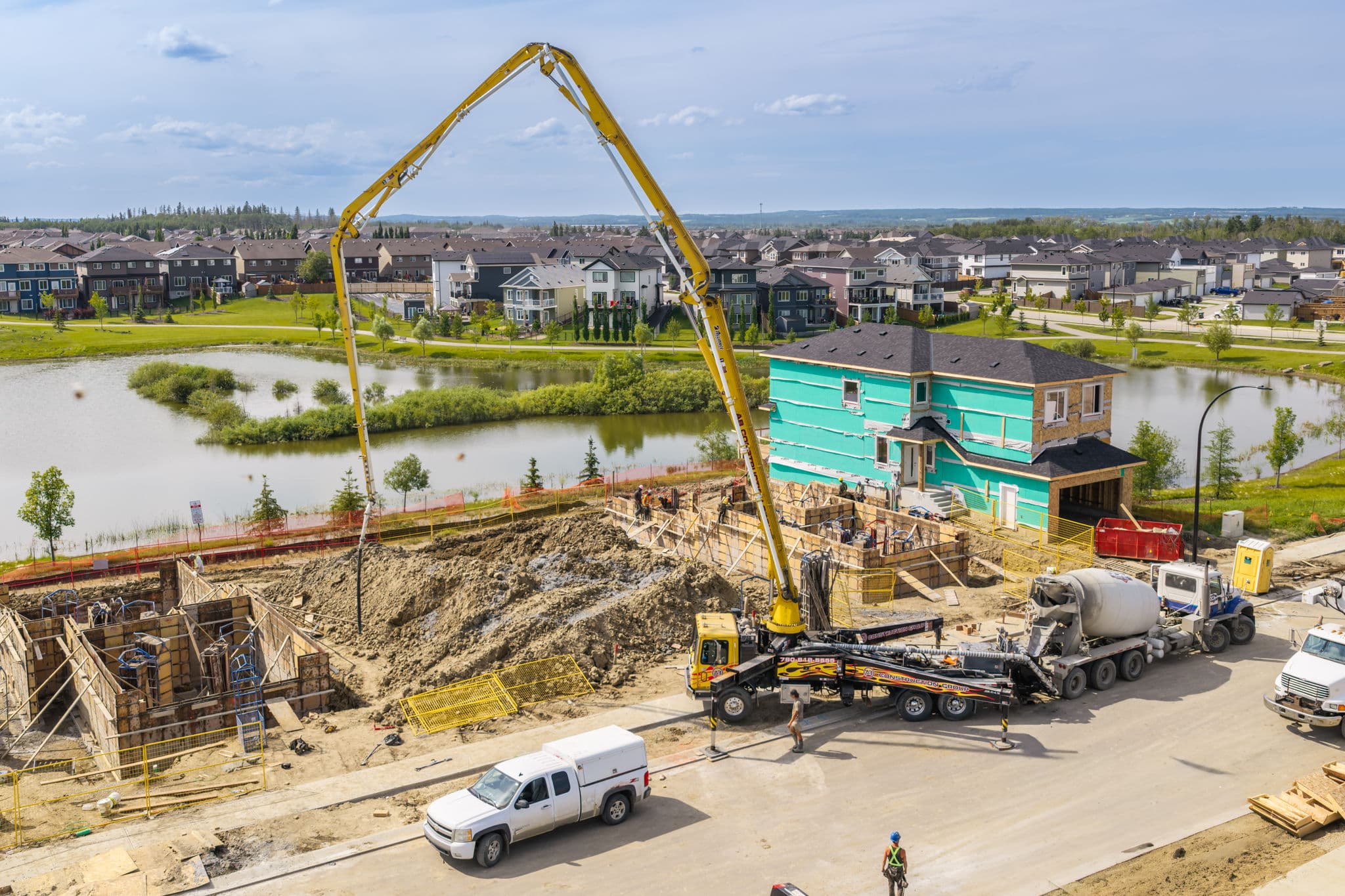 Residential Foundation Package construction work