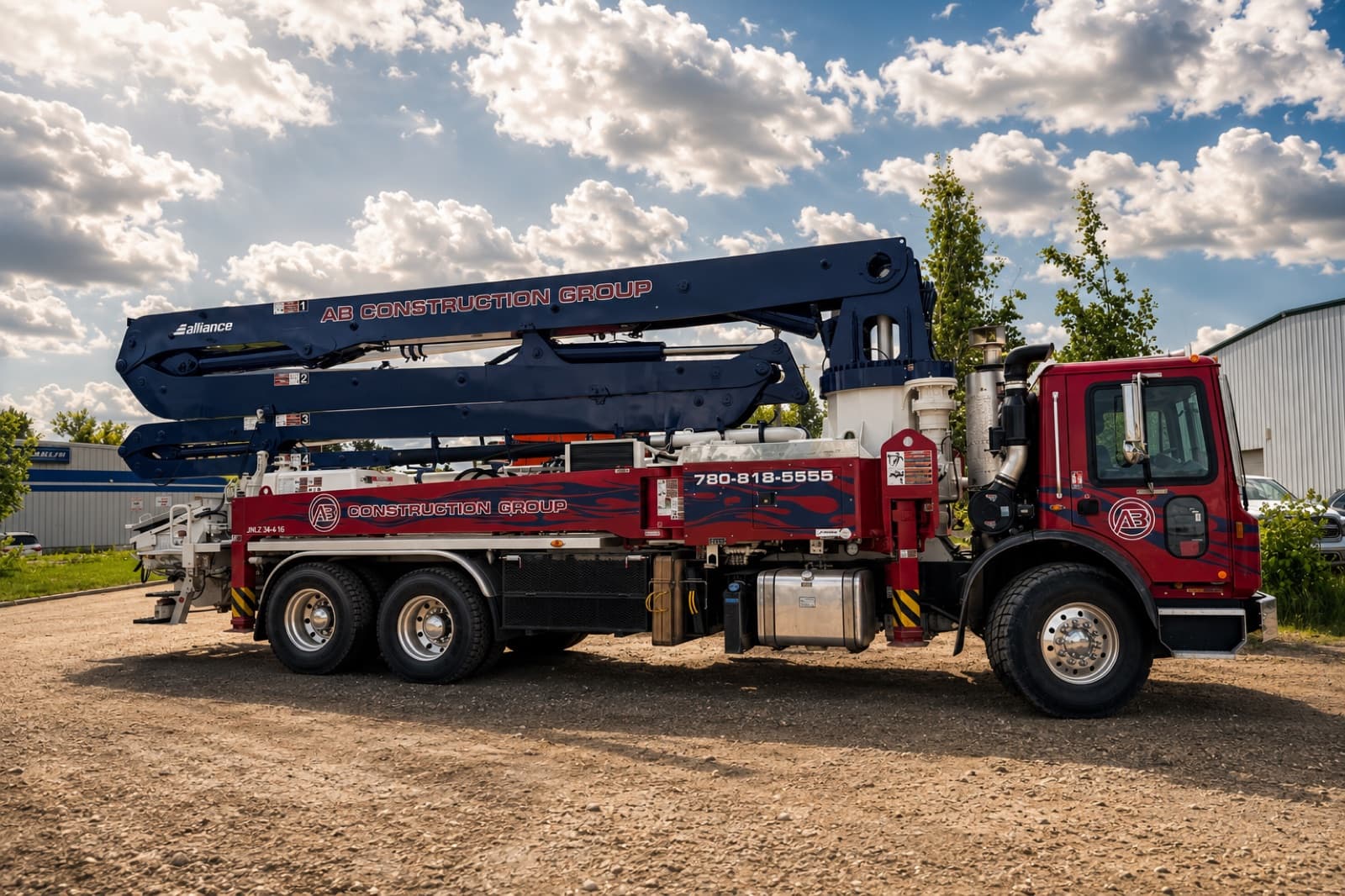 Concrete Pumping construction service